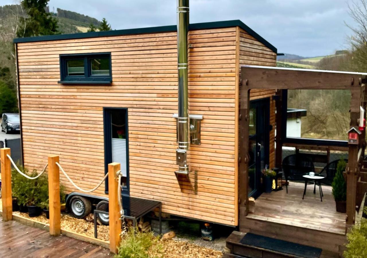 Tiny House Klitzeklein Am Waldrand Von Elpe Villa ออลสเบิร์ก ภายนอก รูปภาพ